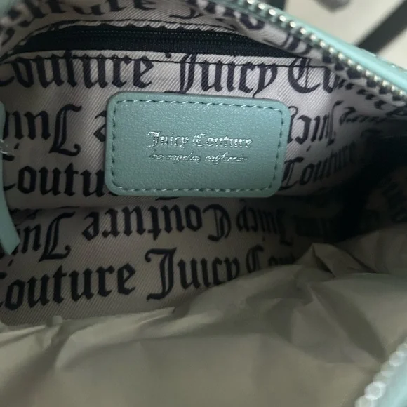 NWT- Juicy Couture Teal  Shoulder Bag - Picture 6 of 6